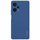 For Xiaomi Redmi Note 12 Turbo / Poco F5 NILLKIN Frosted Shield Pro PC + TPU Phone Case(Blue) - 1