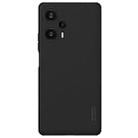 For Xiaomi Redmi Note 12 Turbo / Poco F5 NILLKIN Frosted Shield Pro PC + TPU Phone Case(Black) - 1