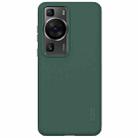 For Huawei P60 Pro / P60 NILLKIN Frosted Shield Pro PC + TPU Phone Case(Green) - 1