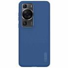 For Huawei P60 Pro / P60 NILLKIN Frosted Shield Pro PC + TPU Phone Case(Blue) - 1