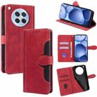 For OPPO Find X8s 5G Skin Feel Magnetic Buckle Leather Phone Case(Red) - 1