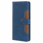 For Realme C61 4G Skin Feel Magnetic Buckle Leather Phone Case(Blue) - 2