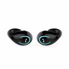 YX08 Ultra-light Ear-hook Stereo Wireless V5.0 Bluetooth Earphones(Black) - 1