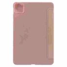 For Xiaomi Pad 6 / Pad 6 Pro Three-fold Holder Flip Tablet Leather Case(Rose Gold) - 3
