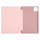 For Xiaomi Pad 6 / Pad 6 Pro Three-fold Holder Flip Tablet Leather Case(Rose Gold) - 4