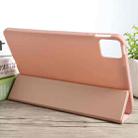 For Xiaomi Pad 6 / Pad 6 Pro Three-fold Holder Flip Tablet Leather Case(Rose Gold) - 6