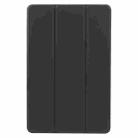 For Xiaomi Pad 6 / Pad 6 Pro Three-fold Holder Flip Tablet Leather Case(Black) - 2