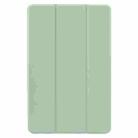 For Xiaomi Pad 6 Max 14 Three-fold Holder Flip Tablet Leather Case(Mint Green) - 2