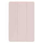 For Xiaomi Pad 6 Max 14 Three-fold Holder Flip Tablet Leather Case(Light Pink) - 2