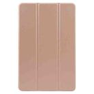 For Xiaomi Pad 7 / Pad 7 Pro Three-fold Holder Flip Tablet Leather Case(Rose Gold) - 2