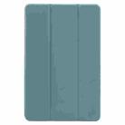 For Xiaomi Pad 7 / Pad 7 Pro Three-fold Holder Flip Tablet Leather Case(Dark Green) - 2