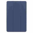 For Xiaomi Pad 7 / Pad 7 Pro Three-fold Holder Flip Tablet Leather Case(Dark Blue) - 2
