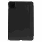 For Xiaomi Pad 7 / Pad 7 Pro Three-fold Holder Flip Tablet Leather Case(Black) - 3