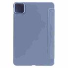 For Xiaomi Pad 7 / Pad 7 Pro Three-fold Holder Flip Tablet Leather Case(Purple) - 3