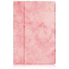 For Xiaomi Mi Pad 5 Solid Color 360 Degrees Rotation Tablet Leather Case with Holder(Pink) - 2