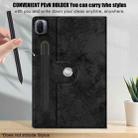 For Xiaomi Mi Pad 5 Solid Color 360 Degrees Rotation Tablet Leather Case with Holder(Black) - 5