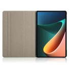 For Xiaomi Mi Pad 5 Solid Color 360 Degrees Rotation Tablet Leather Case with Holder(Grey) - 4