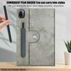 For Xiaomi Mi Pad 5 Solid Color 360 Degrees Rotation Tablet Leather Case with Holder(Grey) - 5