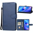 For Blackview A200 Pro Leather Phone Case(Blue) - 1