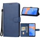 For Blackview A52 Pro Leather Phone Case(Blue) - 1