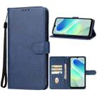 For Blackview Oscal Flat 1C Leather Phone Case(Blue) - 1