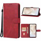 For Blackview PILOT 2 Leather Phone Case(Red) - 1