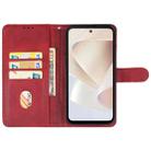 For Blackview PILOT 2 Leather Phone Case(Red) - 3