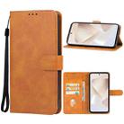 For Blackview PILOT 2 Leather Phone Case(Brown) - 1