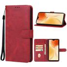 For Blackview N6000SE Leather Phone Case(Red) - 1