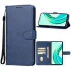 For Honor 90 Smart Leather Phone Case(Blue) - 1