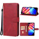 For Infinix Note 30i Leather Phone Case(Red) - 1