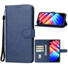 For Infinix Note 30i Leather Phone Case(Blue) - 1