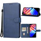For Infinix Hot 30 Play NFC Leather Phone Case(Blue) - 1