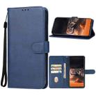 For Infinix GT 10 Pro Leather Phone Case(Blue) - 1