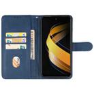 For Infinix Smart 8 Plus Leather Phone Case(Blue) - 3