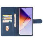 For Infinix Note 40 5G Leather Phone Case(Blue) - 3