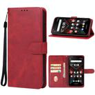 For Kyocera Torque G06 KYG03 Leather Phone Case(Red) - 1