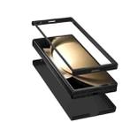 For Samsung Galaxy Z Fold6 ABEEL Genuine Leather Weilai Series Phone Case(Coffee) - 2
