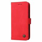 For Honor 90 GT Skin Feel Life Tree Metal Button Leather Phone Case(Red) - 2