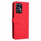 For Honor 90 GT Skin Feel Life Tree Metal Button Leather Phone Case(Red) - 3