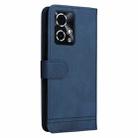 For Honor 90 GT Skin Feel Life Tree Metal Button Leather Phone Case(Blue) - 3