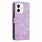 For Honor X60i Skin Feel Life Tree Metal Button Leather Phone Case(Purple) - 3