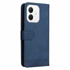 For Honor X60i Skin Feel Life Tree Metal Button Leather Phone Case(Blue) - 3