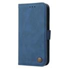 For Honor X9c / Magic7 Lite Skin Feel Life Tree Metal Button Leather Phone Case(Blue) - 2