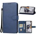 For OPPO Reno10 Leather Phone Case(Blue) - 1