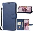 For OPPO Reno10 Pro+ Leather Phone Case(Blue) - 1