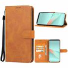 For Sony Xperia 10 VI Leather Phone Case(Brown) - 1