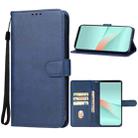 For Sony Xperia 10 VI Leather Phone Case(Blue) - 1