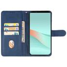 For Sony Xperia 10 VI Leather Phone Case(Blue) - 3