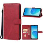 For UMIDIGI G5/G5A Leather Phone Case(Red) - 1